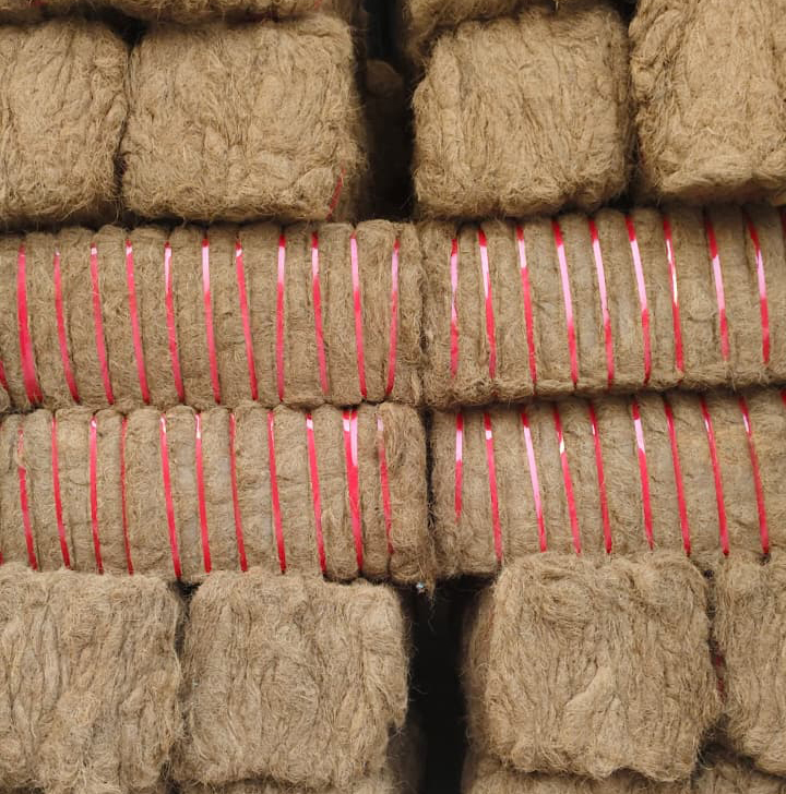 Coconut Fibre Green Straps